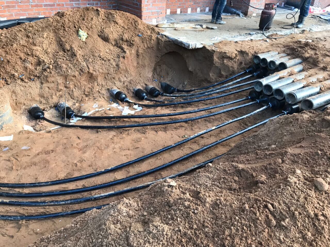 Строительство кабельной канализации